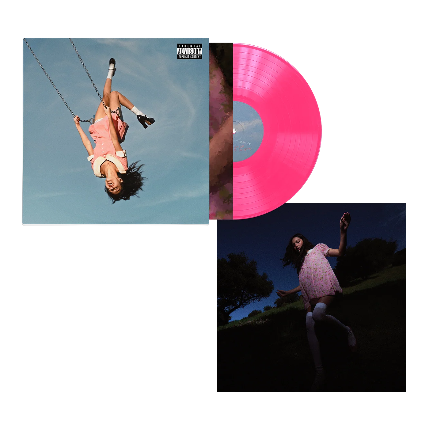 Olivia Rodrigo - You seem pretty sad for a girl so in love (Sticky sweet hot pink vinyl) + Signed art card