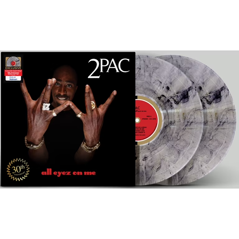 2Pac – All Eyez On Me 30th Anniversary (White Noise Static 2LP)