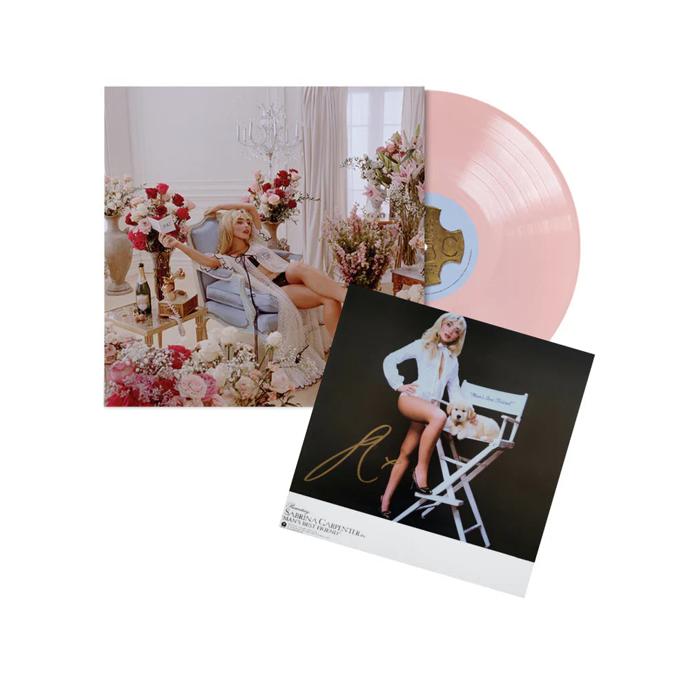 Sabrina Carpenter - Man’s Best Friend (Pink LP + Insert Signed)