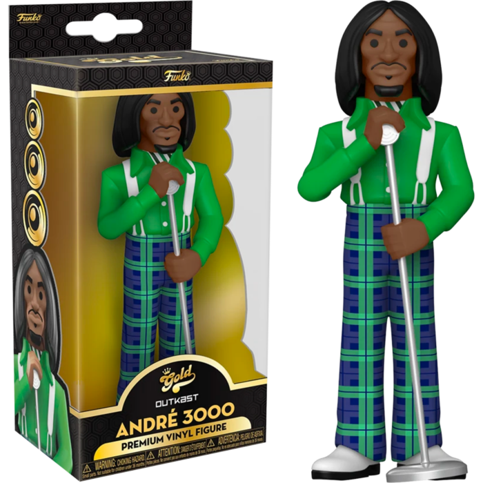 Outkast - Andre 3000 Hey Ya 5” Gold Premium Funko Pop!