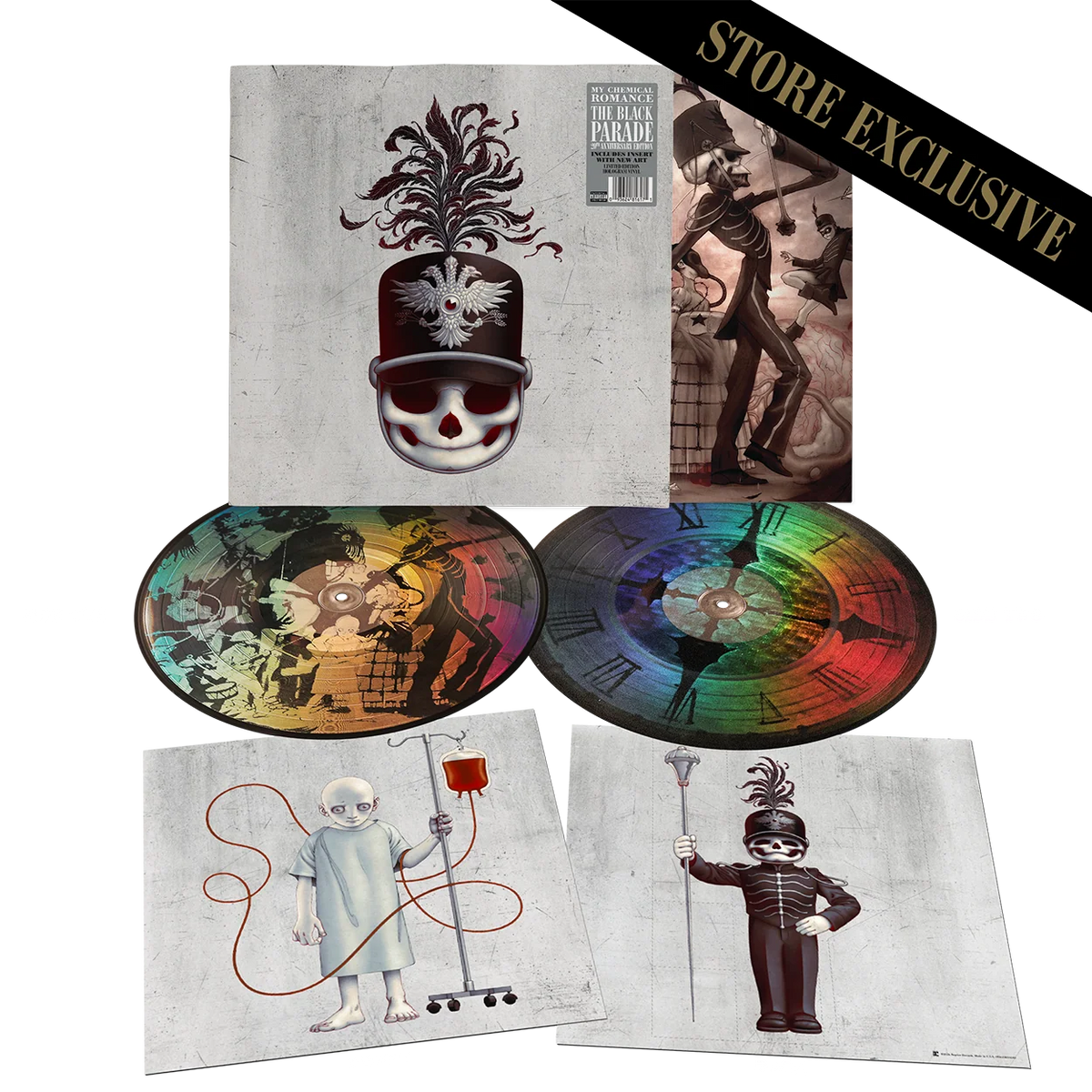 My Chemical Romance - The Black Parade (20th Anniversary Edition) Laser-Etched Hologram LP