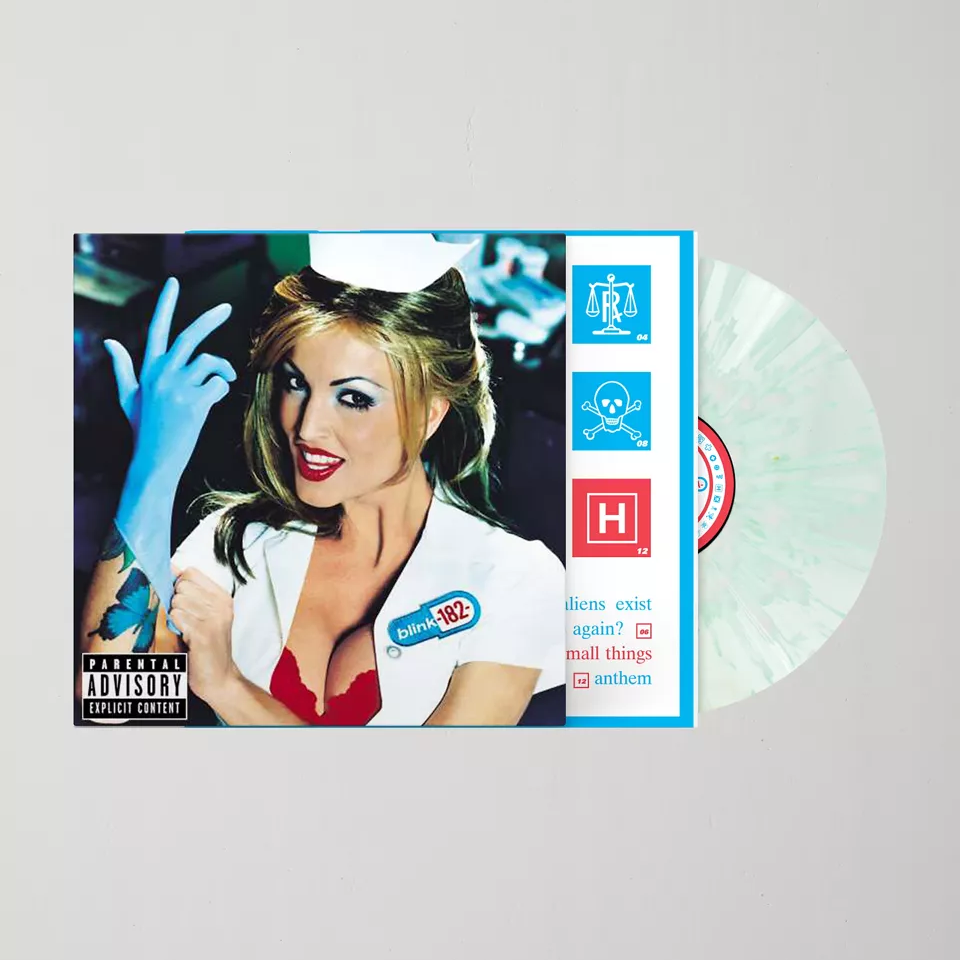 Blink 182 - Enema Of The State (Green glass splatter vinyl)
