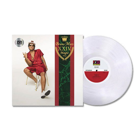 Bruno Mars - 24K MAGIC LP (Limited Clear Vinyl)