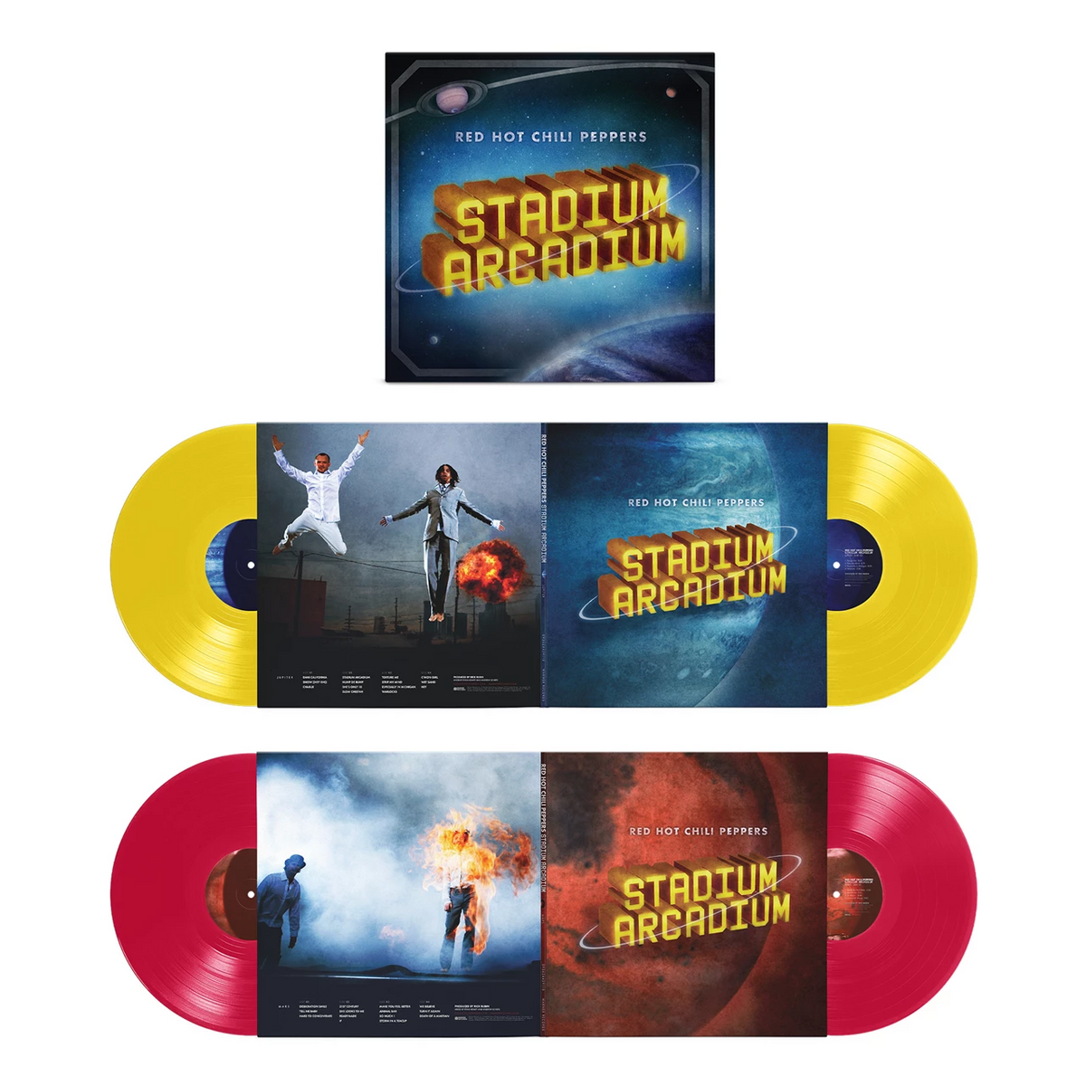 Red Hot Chili Peppers - Stadium Arcadium - 20th Anniversary (Yellow & Apple Red 4LP)