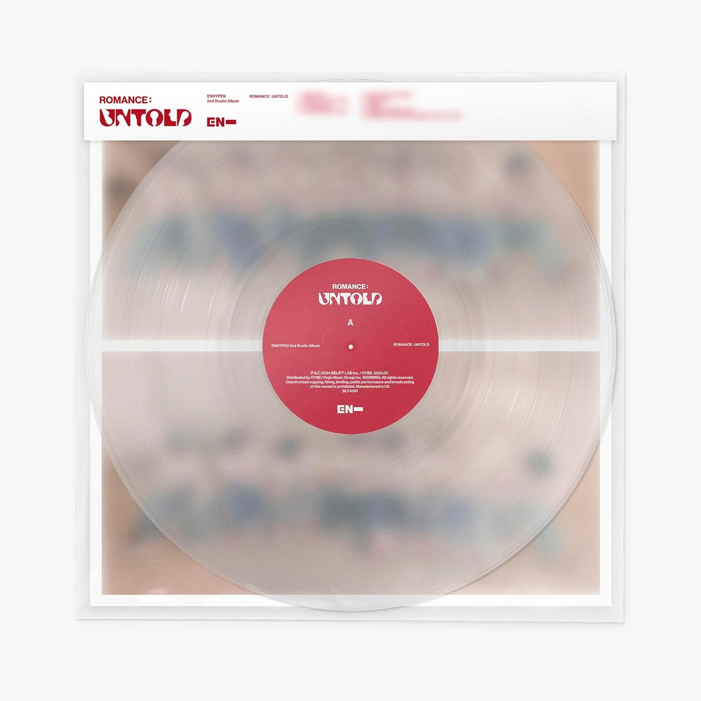 Enhypen - Romance : Untold (Clear Vinyl)
