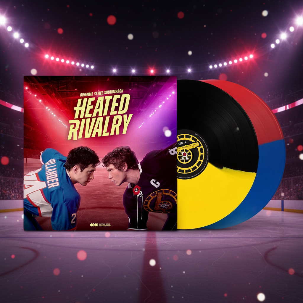 Heated Rivalry (Soundtrack) - Blue/Red & Black/Yellow 2LP