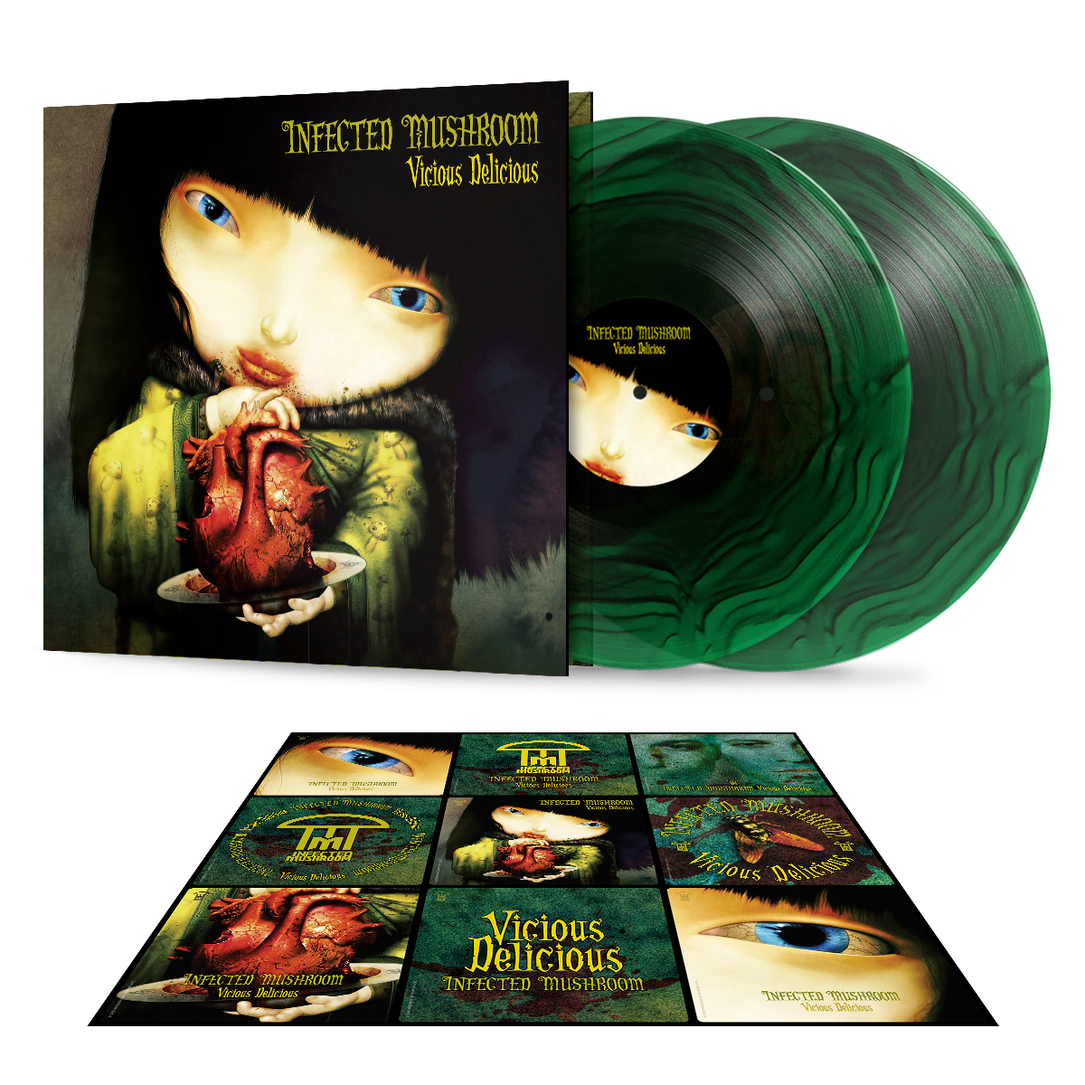 Infected Mushroom – Vicious Delicious (2LP Green Vinyl)