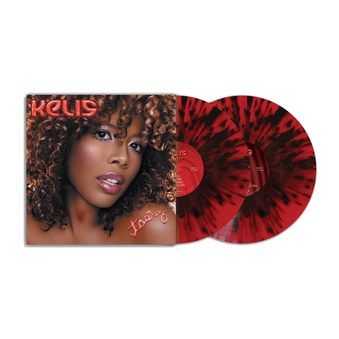 Kelis - Tasty 2LP (Red & black splatter vinyl
