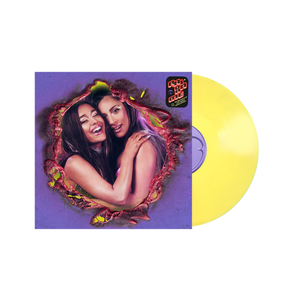 Lady Gaga & Ariana Grande - Rain On Me Yellow Colored 7" Vinyl