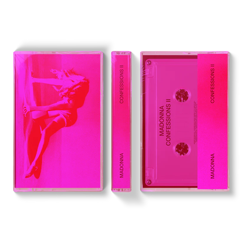 Madonna - CONFESSIONS II (TRANSLUCENT PINK CASSETTE))