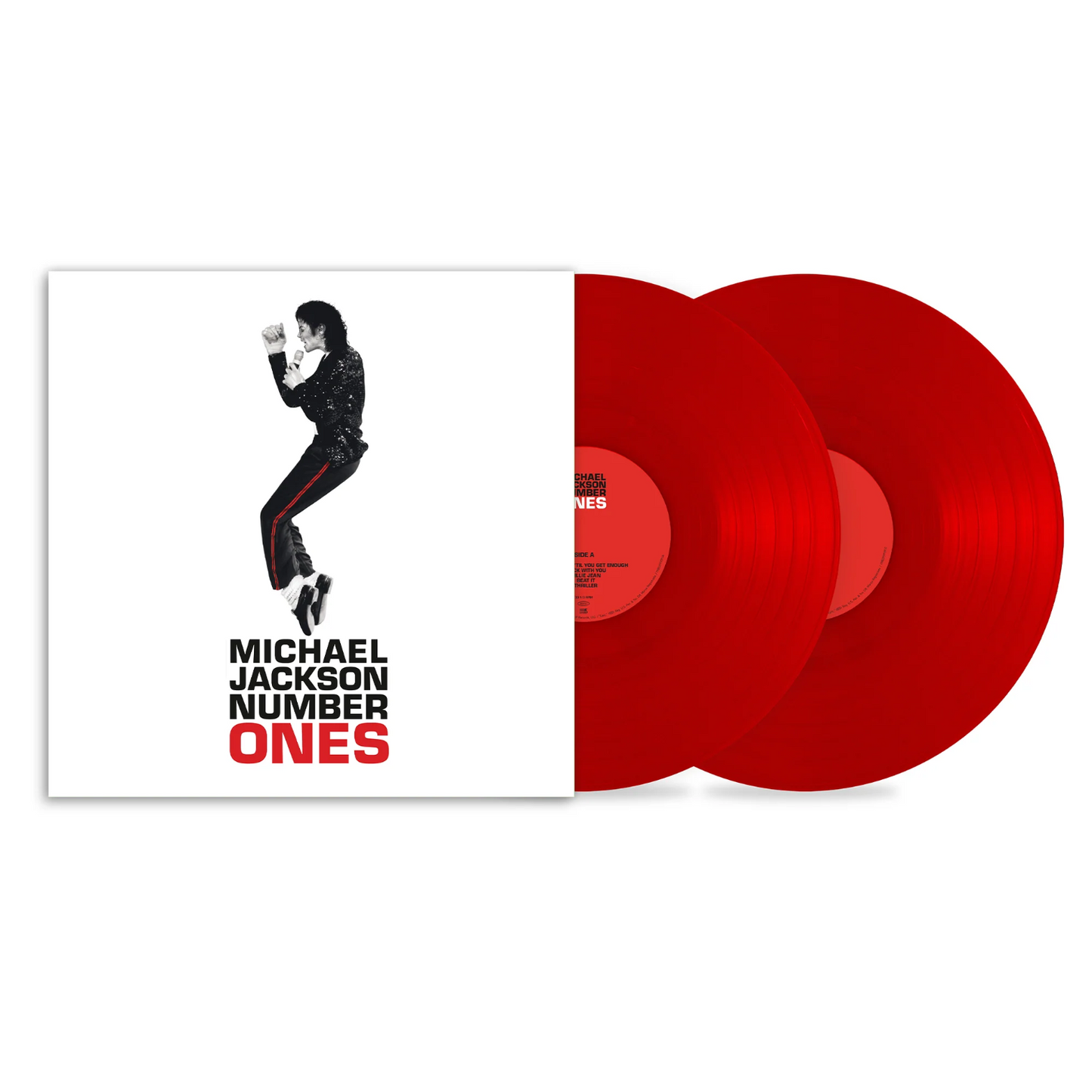 Michael Jackson - Number Ones: Red Vinyl 2LP