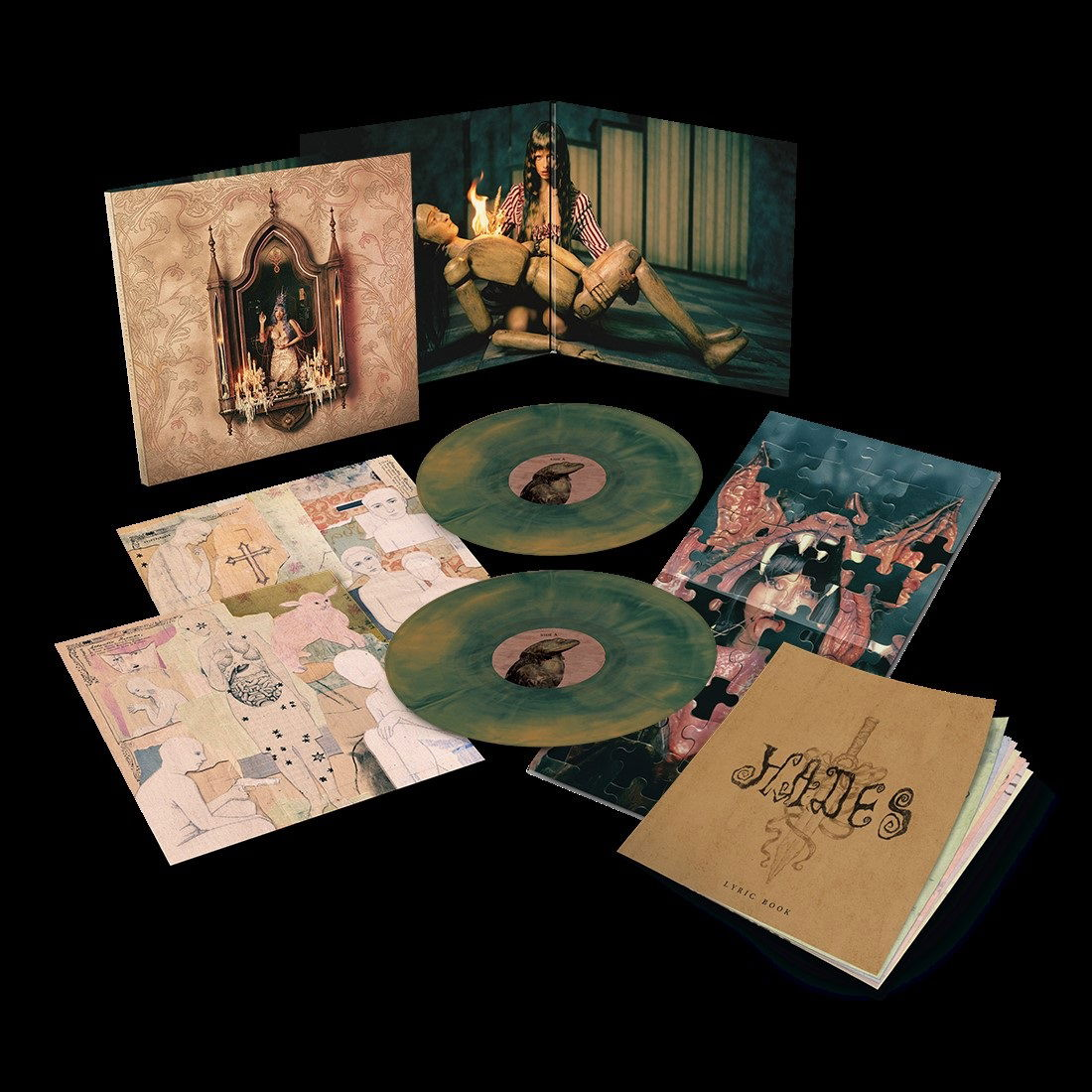 Melanie Martinez - HADES (Forest Green Vinyl 2LP) – Rollin' Dise