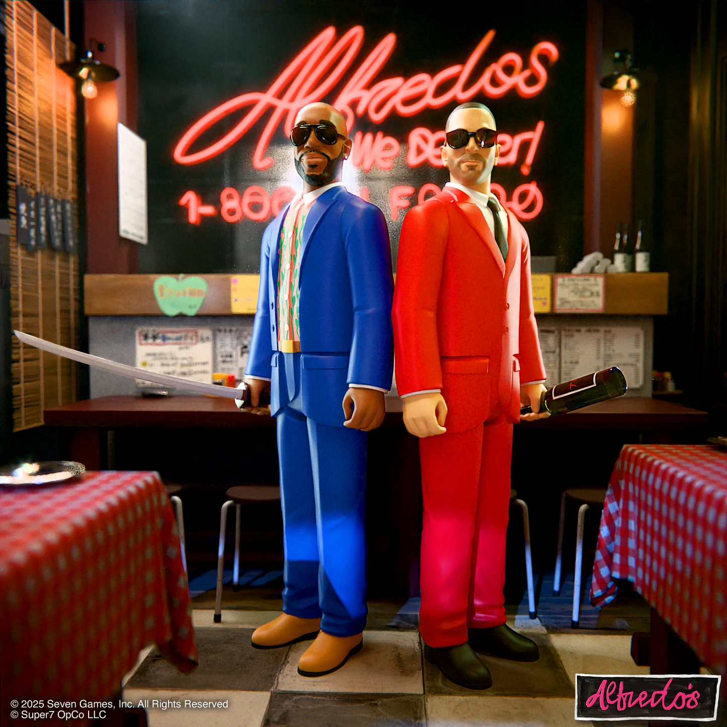 Freddie Gibbs & The Alchemist - Alfredo 2 ( Super 7 Action Figure Toy )