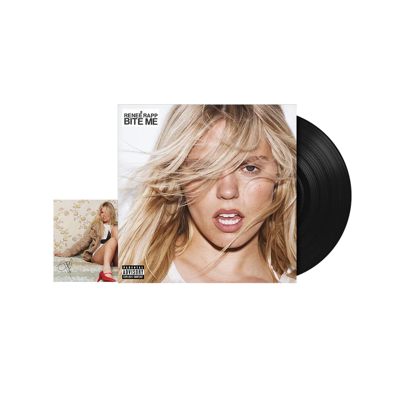 Reneé Rapp - BITE ME - Black Vinyl + Signed Art Card