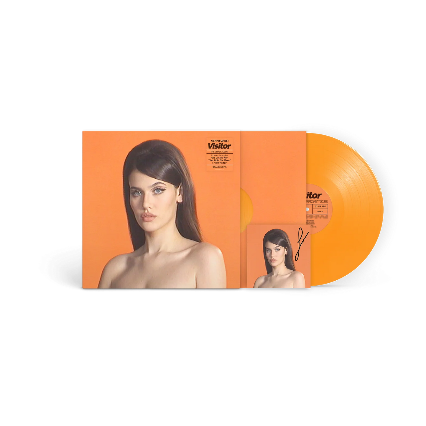 SIENNA SPIRO - Visitor (LIMITED ORANGE VINYL) + SIGNED
