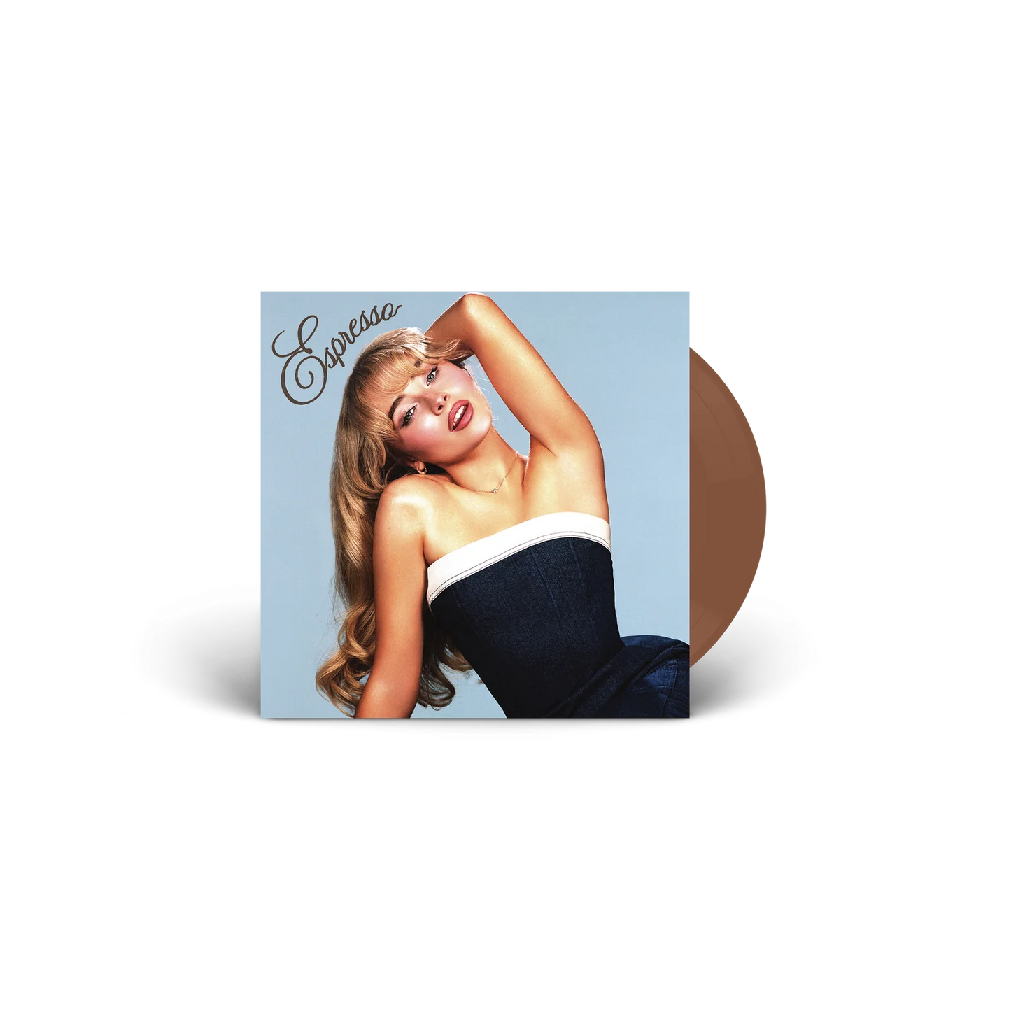 Sabrina Carpenter - Espresso 7' vinyl in chocolate brown