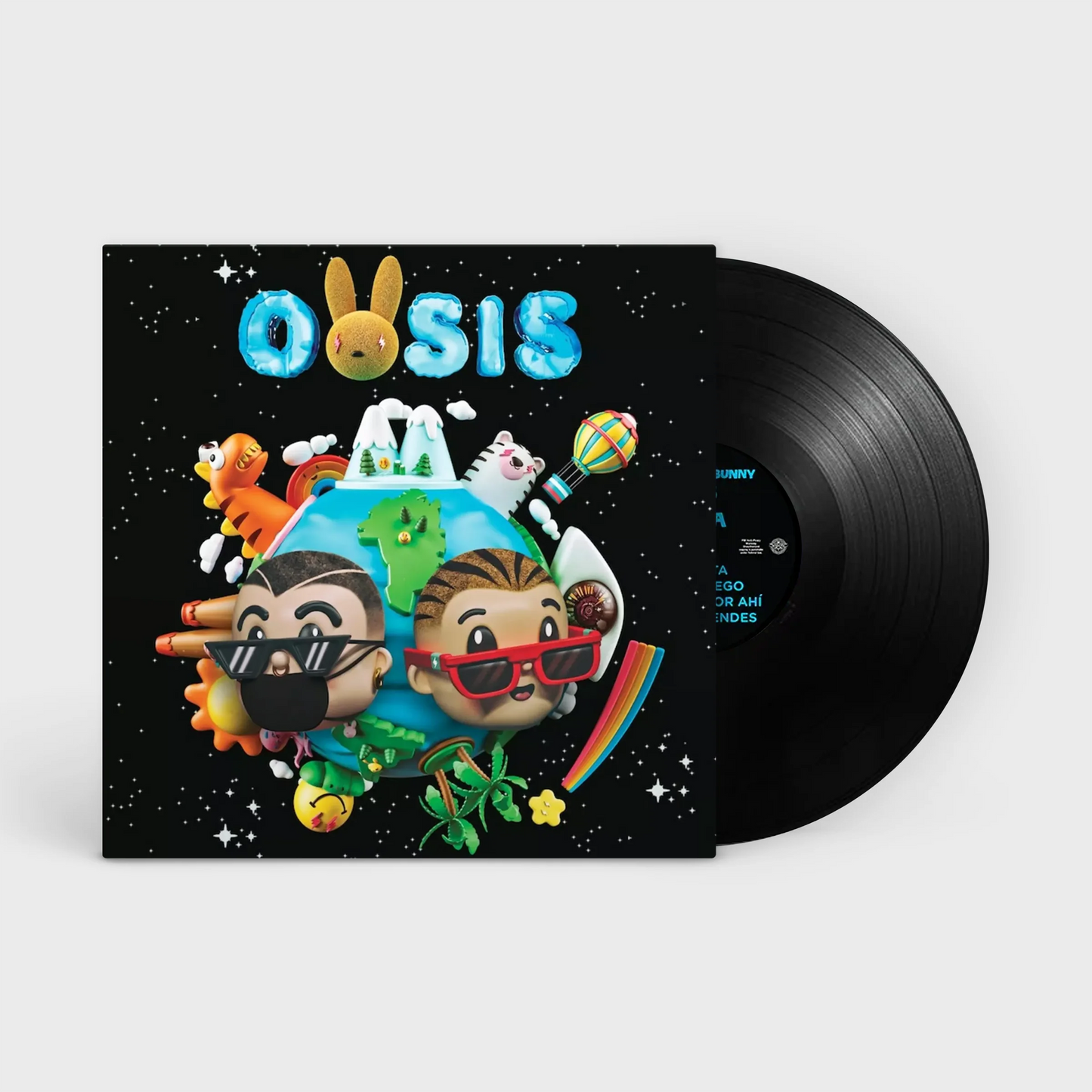 Bad Bunny x J. Balvin x - Oasis (Black LP)