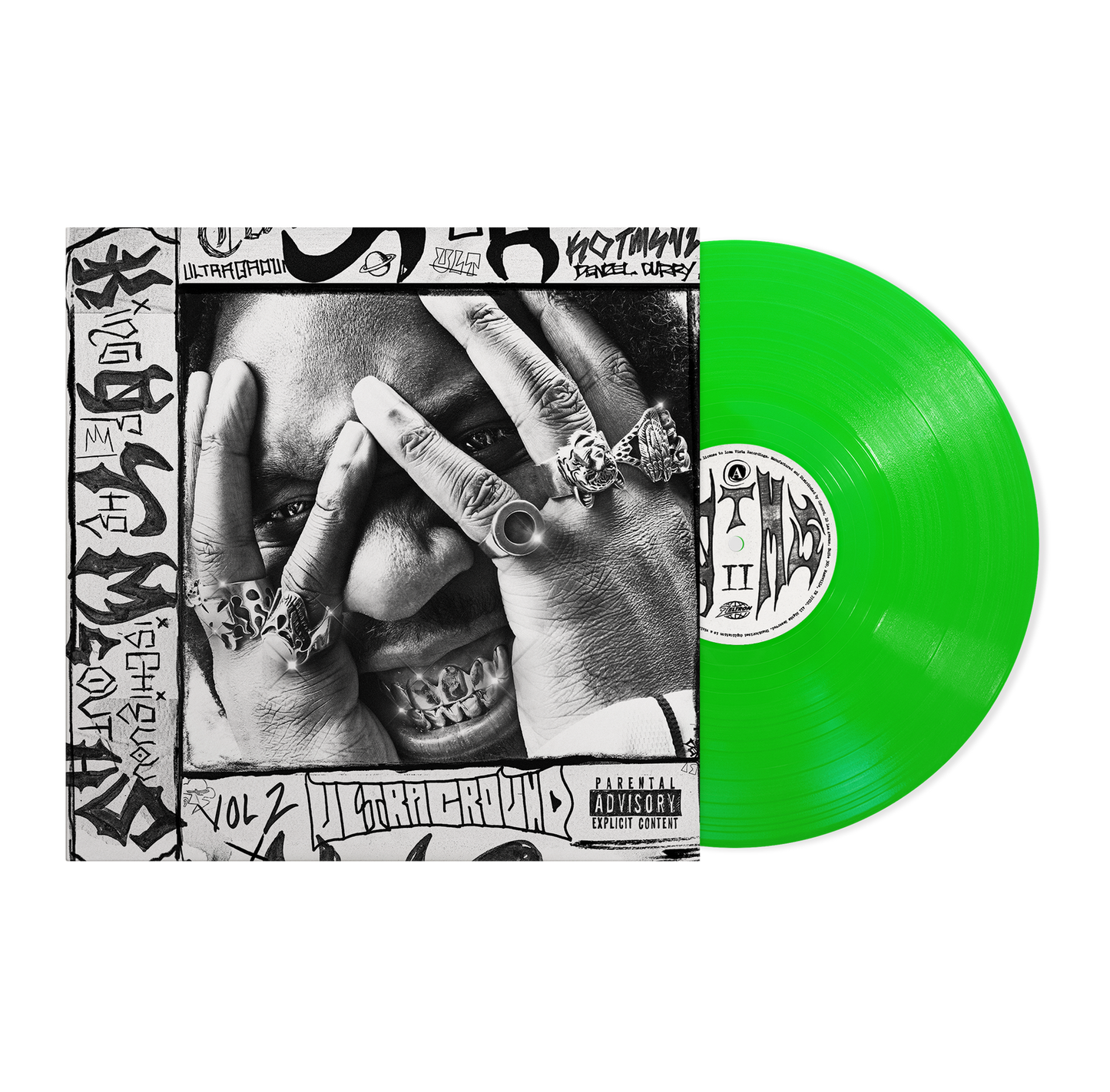 Denzel Curry - King of the Mischievous South Vol. 2 - Neon Green Vinyl