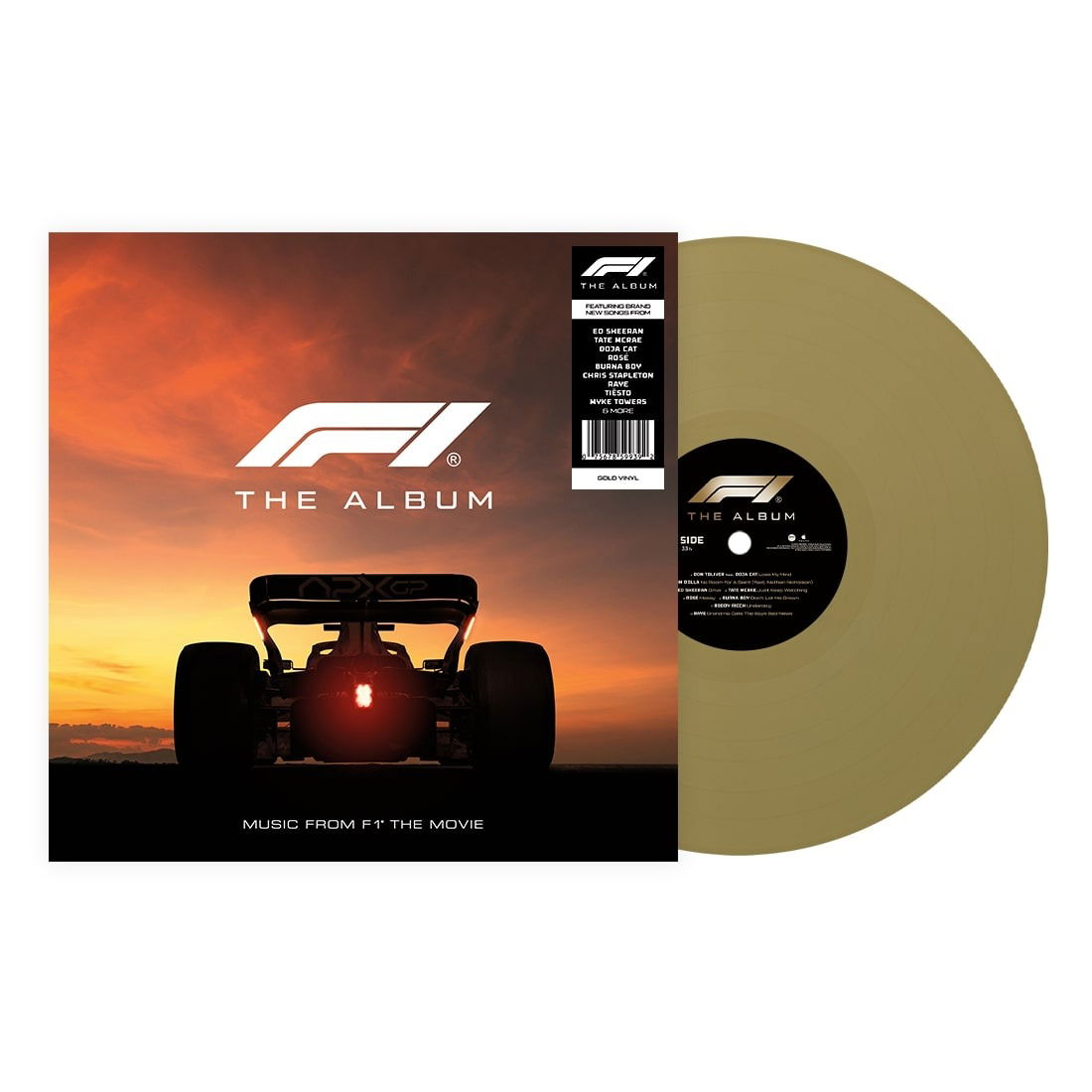 F1 The Album OST - Gold Vinyl