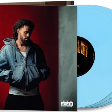 J. Cole - The Fall-Off Vinyl (4LP) - BLUE VINYL