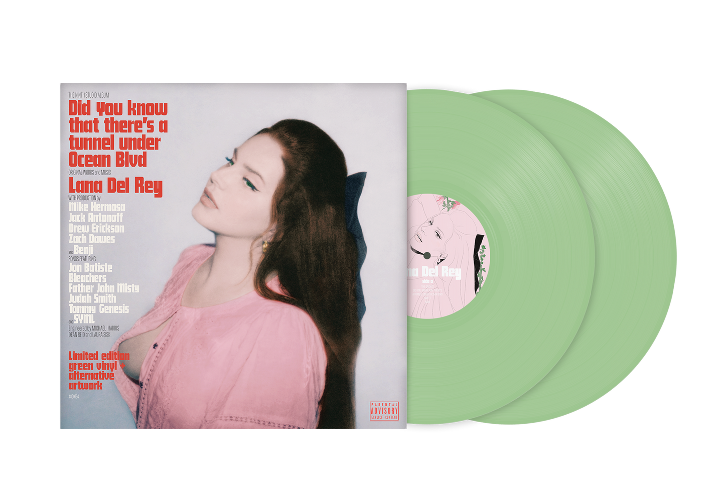 Lana Del Rey - Did You Know That There's a Tunnel Under Ocean Blvd (Limited Green Vinyl)
