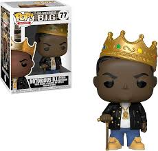 The Notorious B.I.G.. - Notorious B.I.G. with Crown Funko Pop!