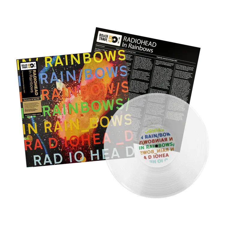 Radiohead - In Rainbows (180g EcoSonic clear, recyclable vinyl)