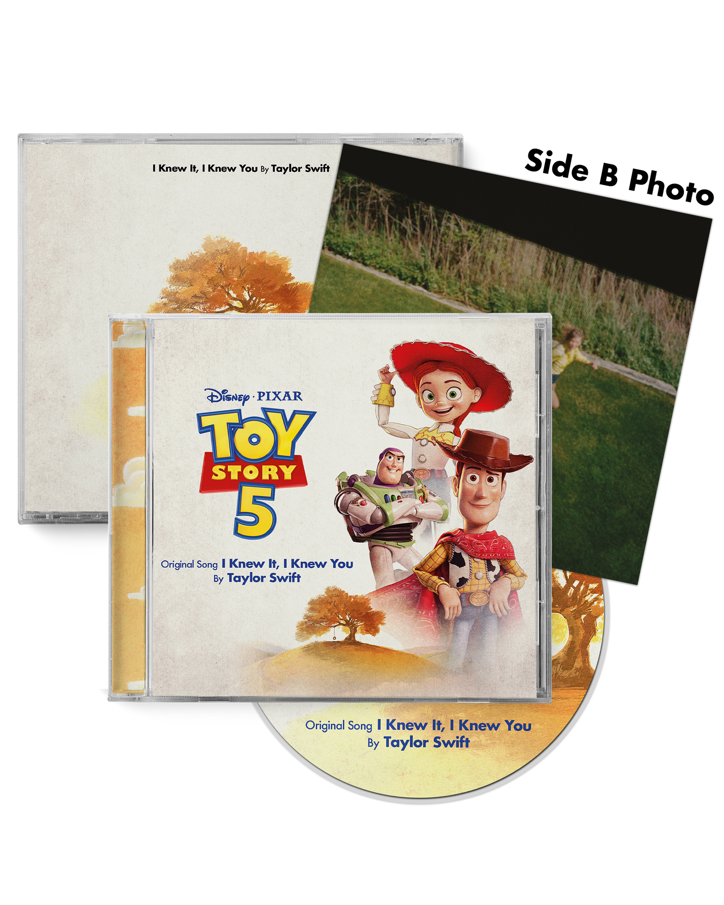 Taylor Swift - I Knew It, I Knew You” CD Single with Double-Sided Cover (TOY STORY)