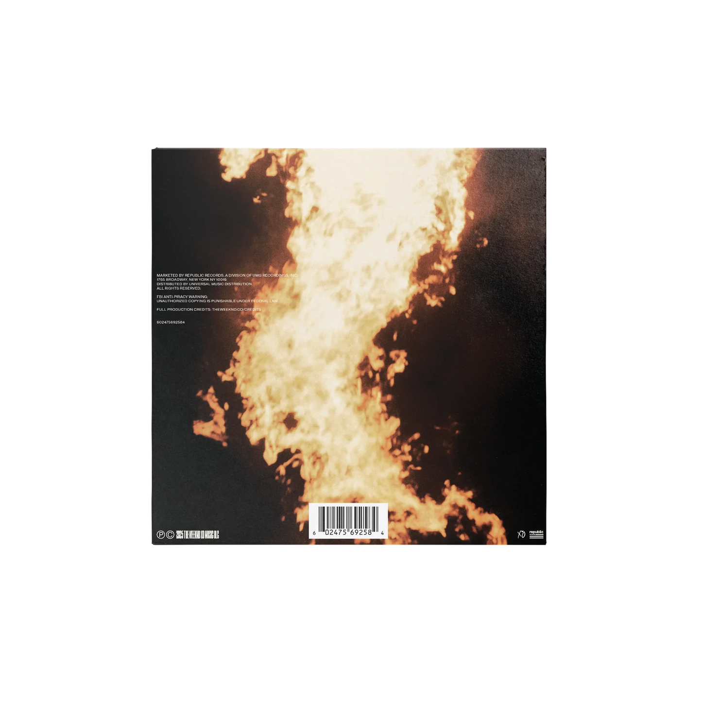 The Weeknd - Hurry Up Tomorrow (Complete Edition) Clear Vinyl 2LP