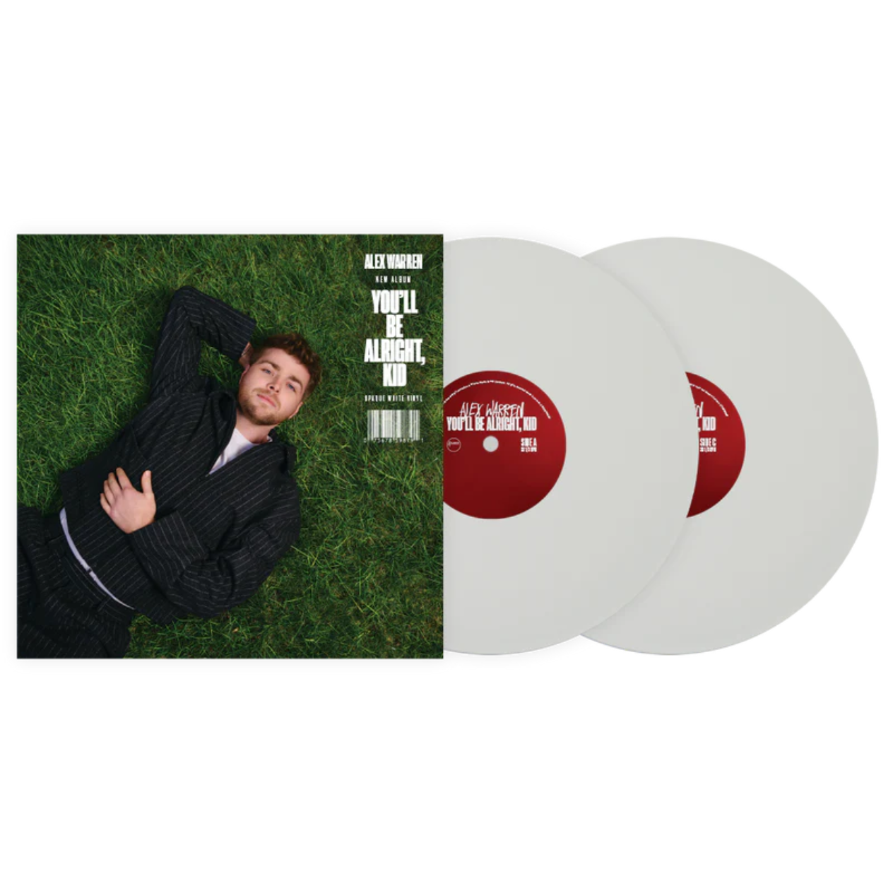 Alex Warren - You'll be Alright, Kid (2LP White VINYL)