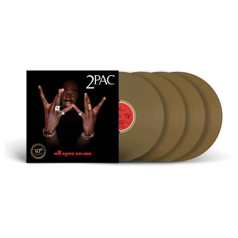 2Pac – (All Eyez On Me 30th Anniversary Edition 4LP - LIMITED GOLD)