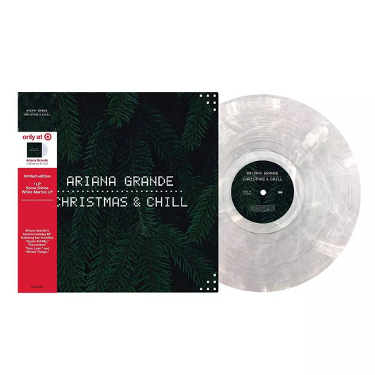 Ariana Grande - Christmas & Chill (Snow Globe White Marble Vinyl)