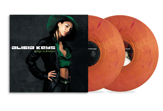 Alicia Keys -SONGS IN A MINOR (25TH ANNIVERSARY) TRANSLUCENT  ORANGE