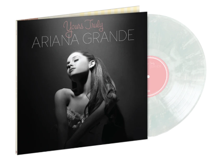 Ariana Grande - Yours Truly (Clear & White Swirl Vinyl) 25