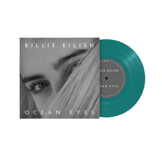 Billie Eillish - OCEAN EYES 7" ETCHED VINYL [TRANSLUCENT TURQUOISE]