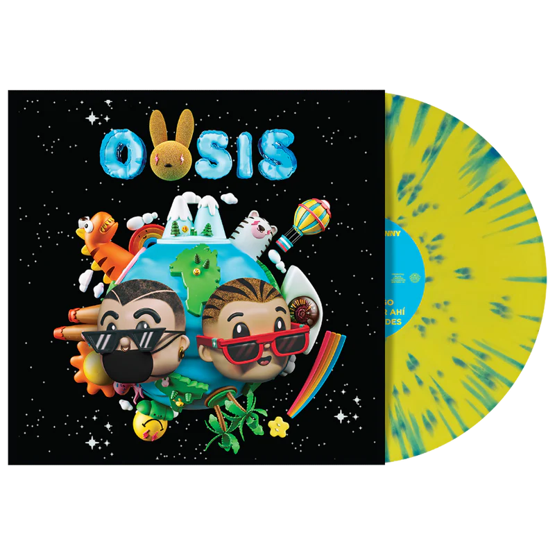 Bad Bunny x J. Balvin x  - Oasis (Limited Edition 1LP Splatter Vinyl)