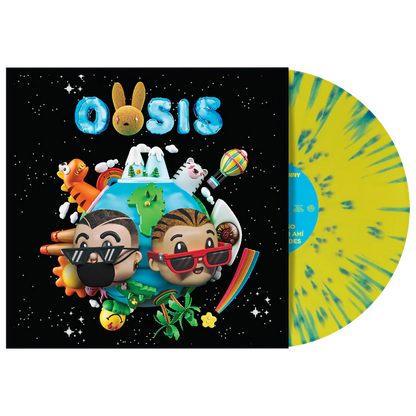 Bad Bunny x J. Balvin x  - Oasis (Limited Edition 1LP Splatter Vinyl)
