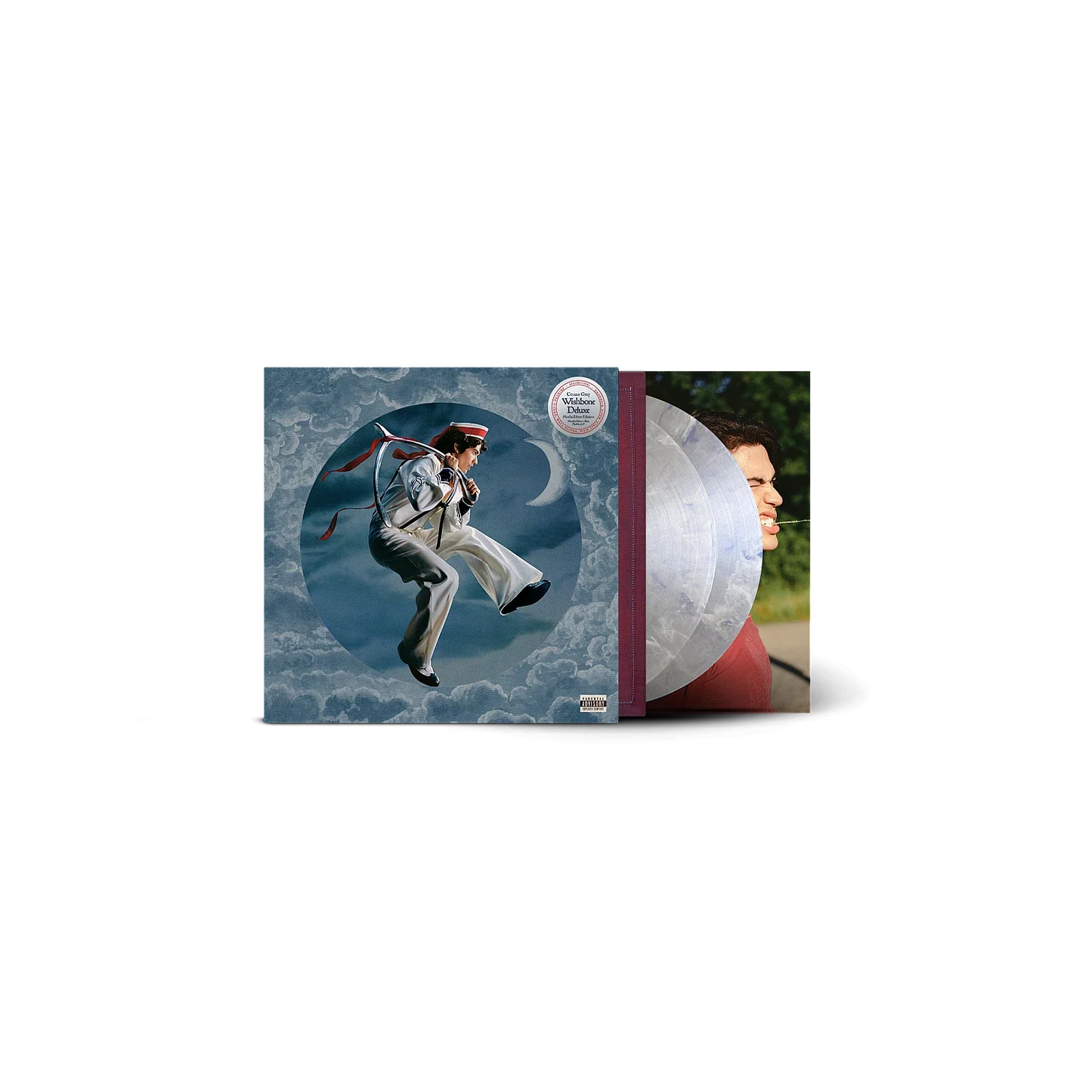 Conan Gray - Wishbone Deluxe 2LP (Moths Silver VINYL)