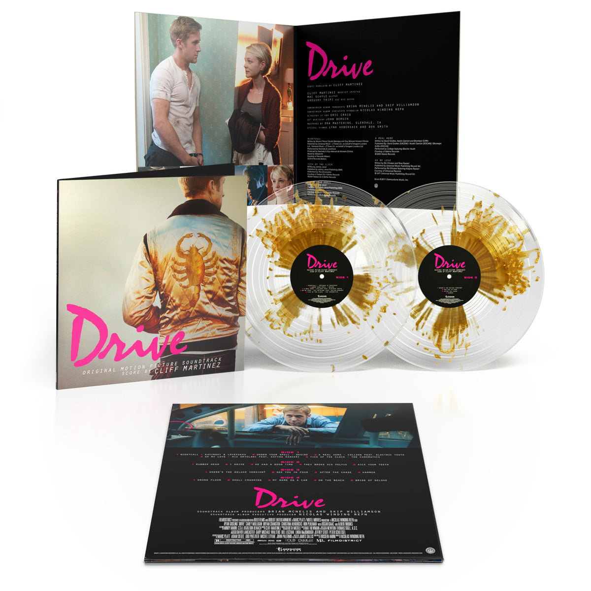 Cliff Martinez - Drive (Soundtrack) -15th Anniversary -Gold Splatter/Clear Vinyl
