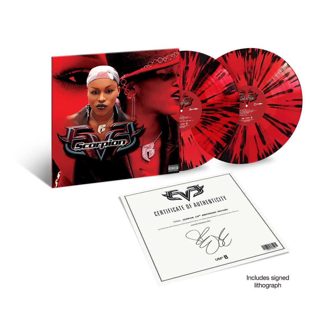 Eve - Scorpion (25th Anniversary Limited Edition Signed Red & Black Splatter) 2LP