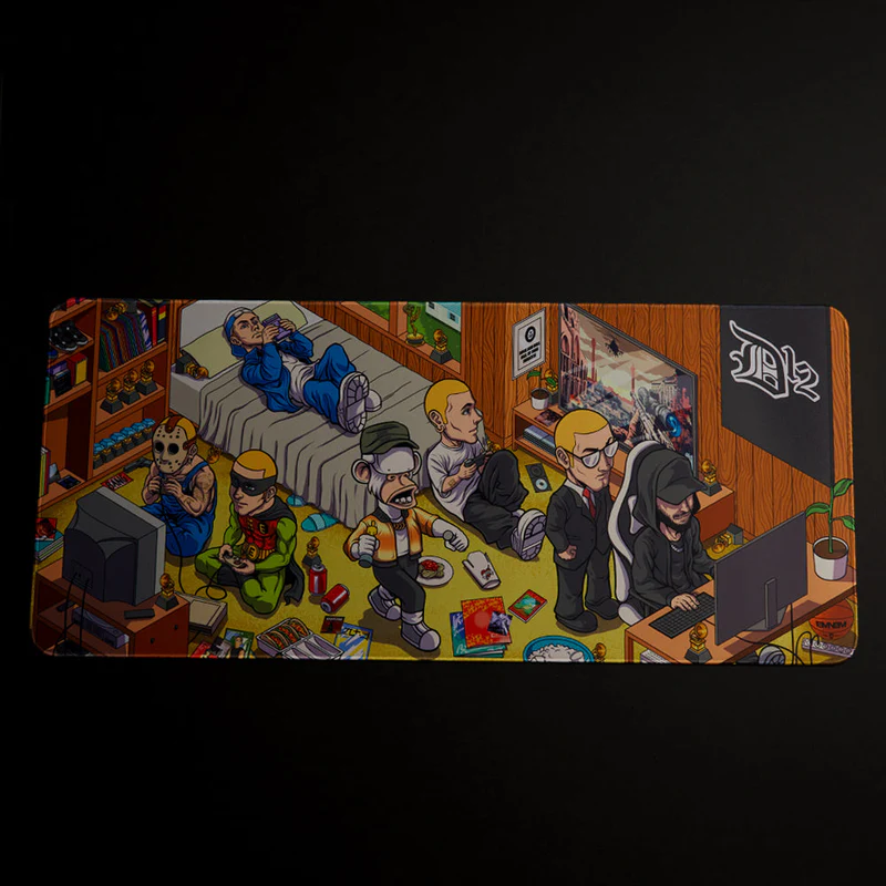 Eminem - Shady Pro-Quality Deskmat (Woven Edge)