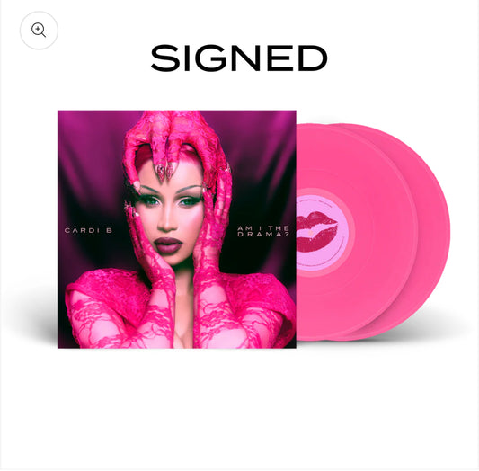 Cardi B - AM I THE DRAMA? Pretty and Petty (Alternate Cover #3 Signed Vinyl)