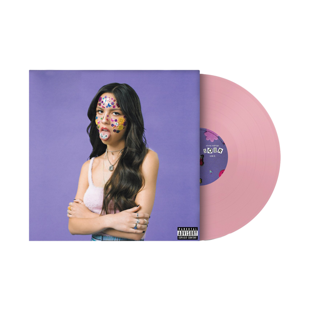 Olivia Rodrigo - Sour (LP) Black (Baby Pink Vinyl)