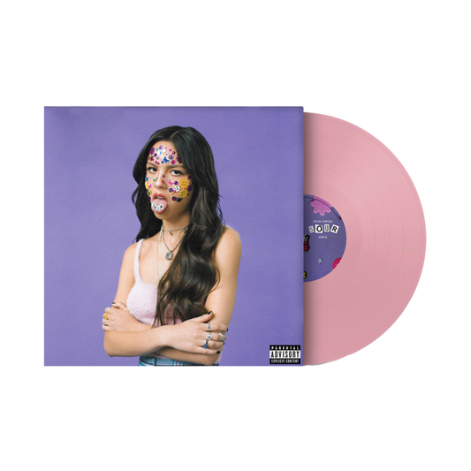 Olivia Rodrigo - Sour (LP) Black (Baby Pink Vinyl)