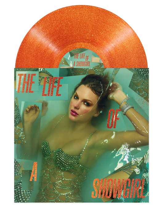 Taylor Swift - The Life of a Showgirl (ORANGE GLITTER VINYL)