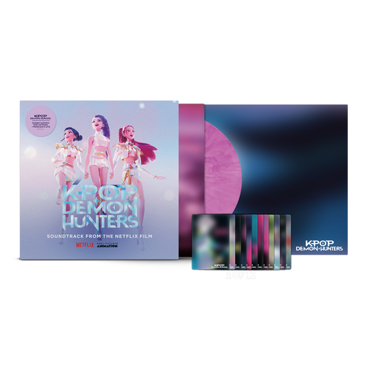 KPop Demon Hunters - Soundtrack Netflix - Exclusive Smokey Fuschia Vinyl