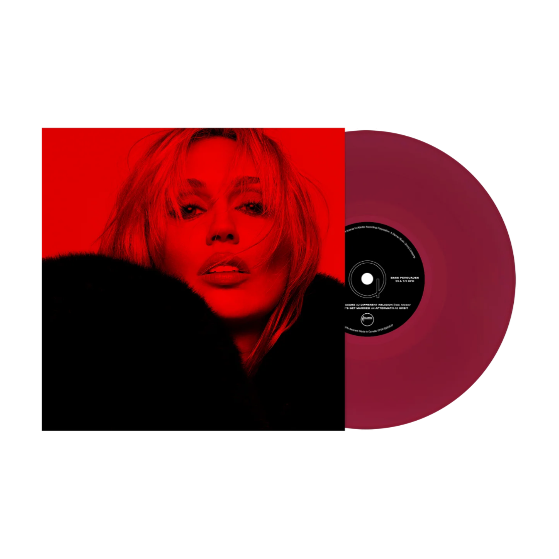 Miley Cyrus - Bass Persuades (Ruby Vinyl)