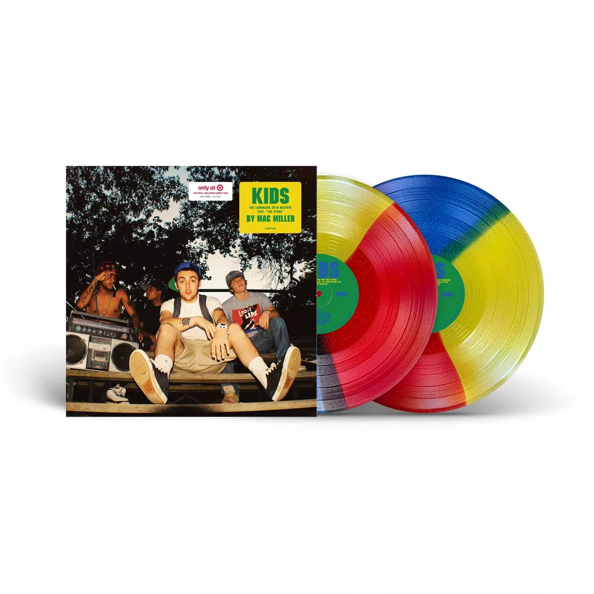 Mac Miller - KIDS (Limited Edition Red, Blue and Yellow Glitter) 2LP
