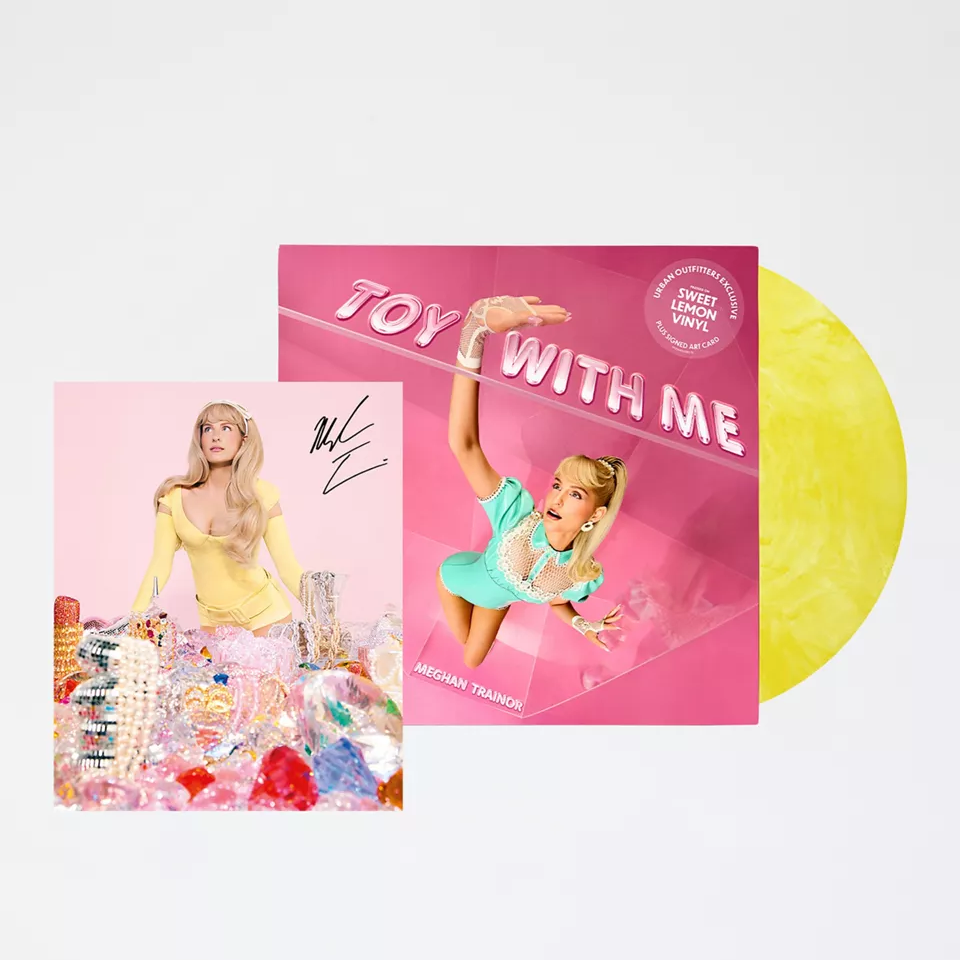 Meghan Trainor - Toy With Me (Signed yellow vinyl)