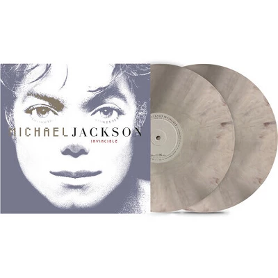 Michael Jackson - Invincible - Stone Grey Marbled 2LP